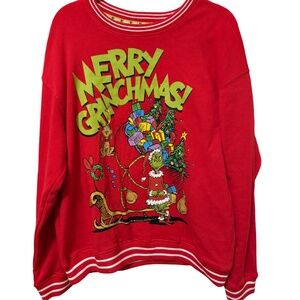 Christmas The Grinch woman sweater size xl